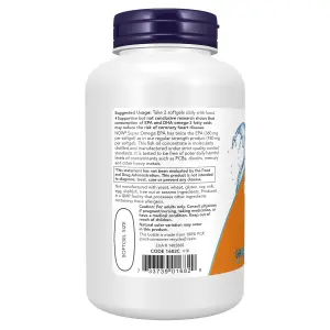Super Ômega EPA, Óleo de Peixe, 120 Cápsulas Softgel, Now Foods