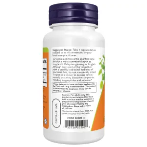 TestoJack 300™, 300 mg, 60 Cápsulas Vegetais, Now Foods