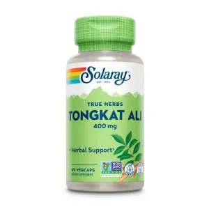 Tongkat Ali, 400 mg, 60 Cápsulas Vegetais, Solaray