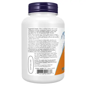 Ultra Omega 3-D™, Óleo de Peixe, 90 Cápsulas Softgel de Peixe, Now Foods