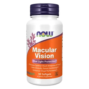 Visão Macular, 50 Cápsulas Softgel, Now Foods
