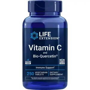 Vitamina C e Bioquercetina Fitossoma, 250 Comprimidos Vegetarianos, Life Extension